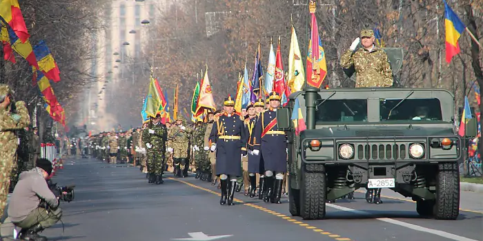 Parda militara de Ziua Nationala. Sursa foto: rft.forter.ro