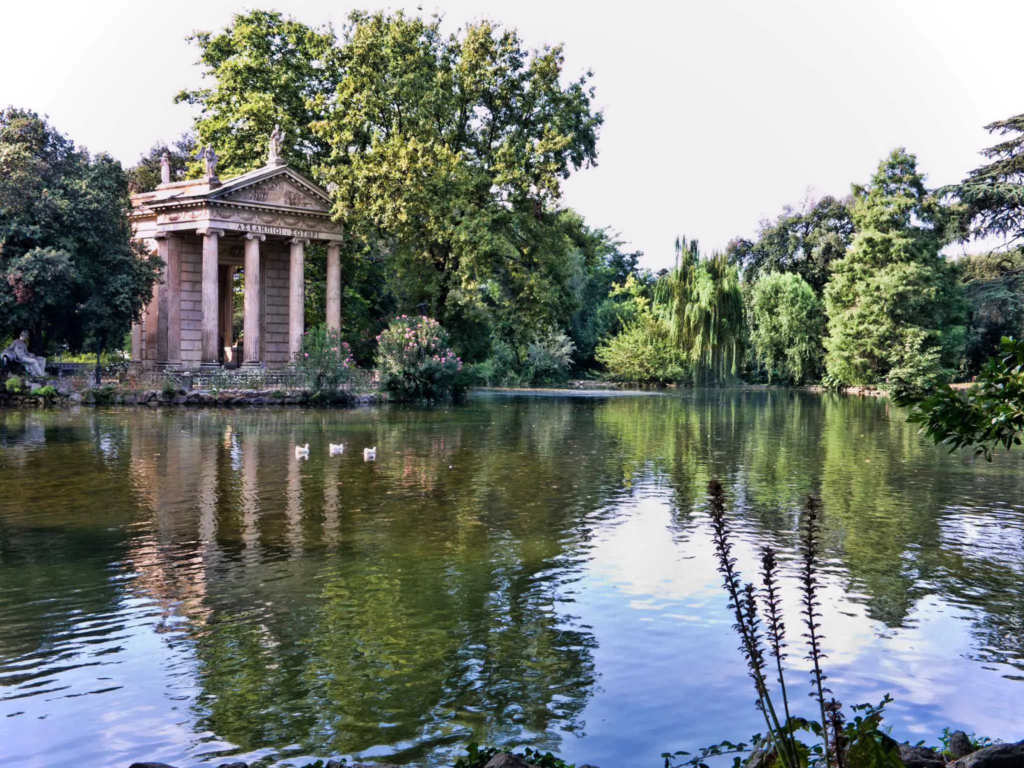Giardini villa Borghese, Roma. Sursa foto: coomons.wikimedia.org