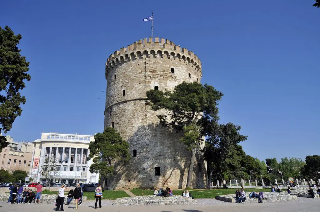 Turnul Alb Salonic. Sursa foto: Lefkos Pyrgos/panoramio