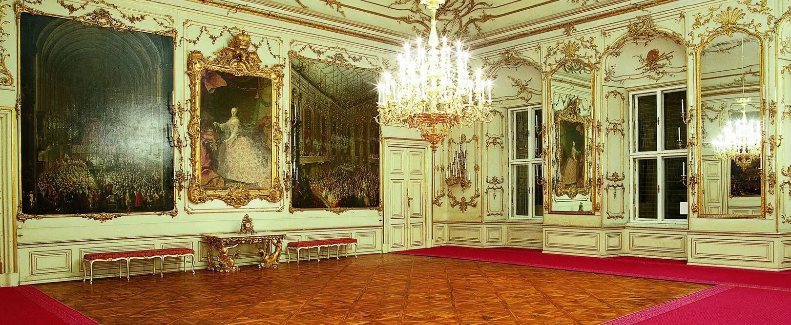 Salonul ceremoniilor de incoronare, Schonbrunn, Viena. Sursa foto: Edgar Knaack/schoenbrunn.at