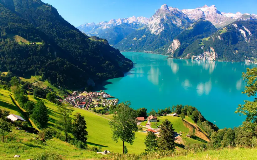 cel mai frumos peisaj anti-îmbătrânire elvețian)
