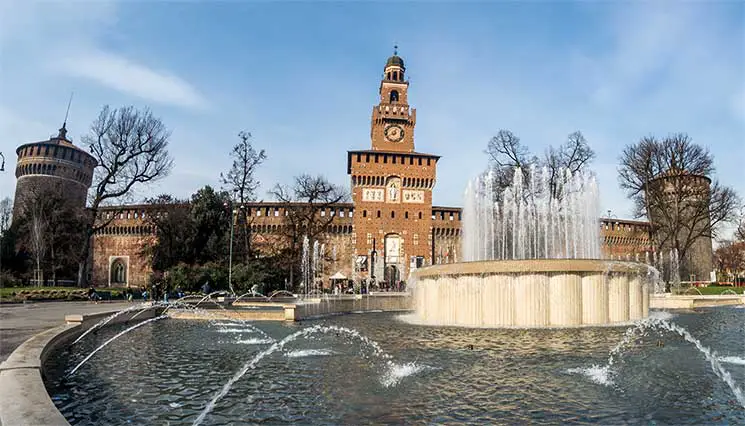 Castelul Sforzesco, Milano, Italia. Sursa foto: tvl.ro