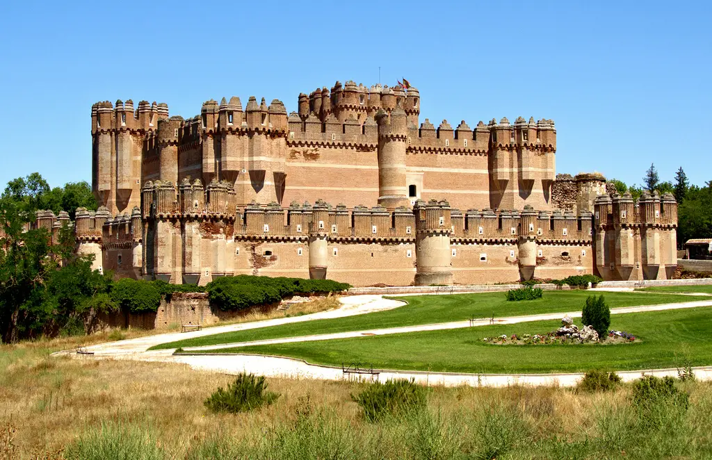 Castillo de Coca, Spania. Sursa foto: Jose Javier Martin Espartosa/flickr.com