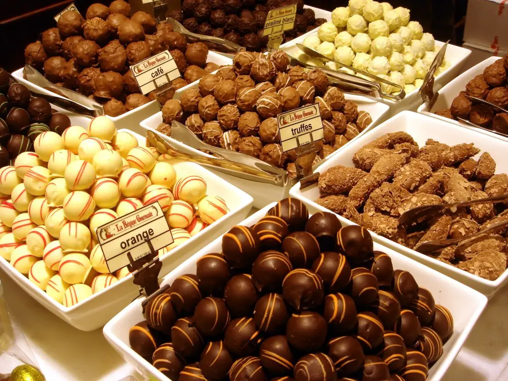 Obiective turistice in Bruxelles Ciocolata Belgia