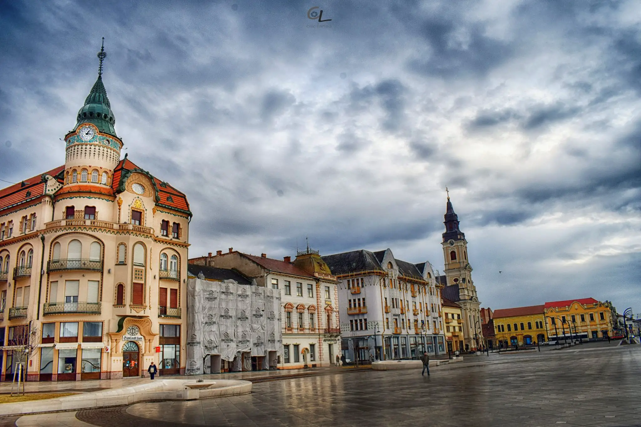 Piata Unirii, Oradea. Sursa foto: ghiclocal.ro/Larisa Cuc