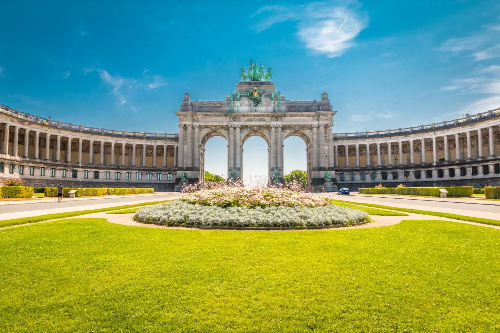 Obiective turistice in Bruxelles Parcul Jubileului