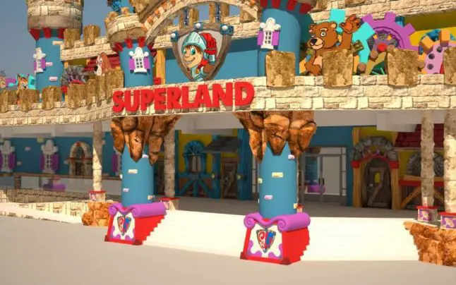 Superland. Cel mai mare parc de distractii pentru copii. Lista activitatilor pentru cei mici