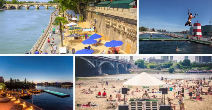 9 plaje urbane amenajate in orasele Euro