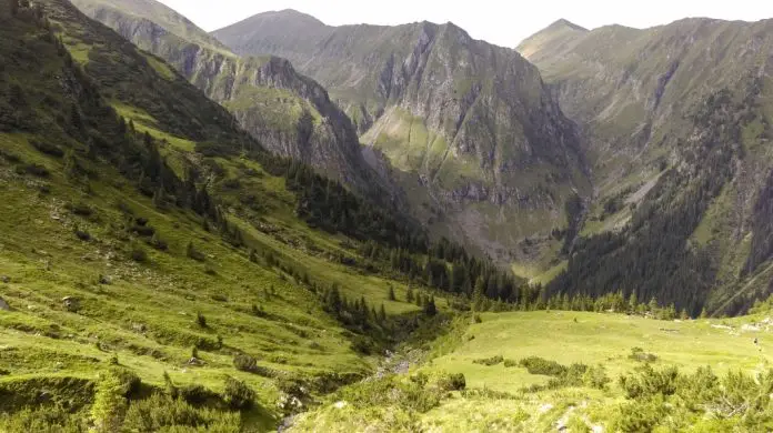 Valea Rea. Calea spre cucerirea masivului Moldoveanu