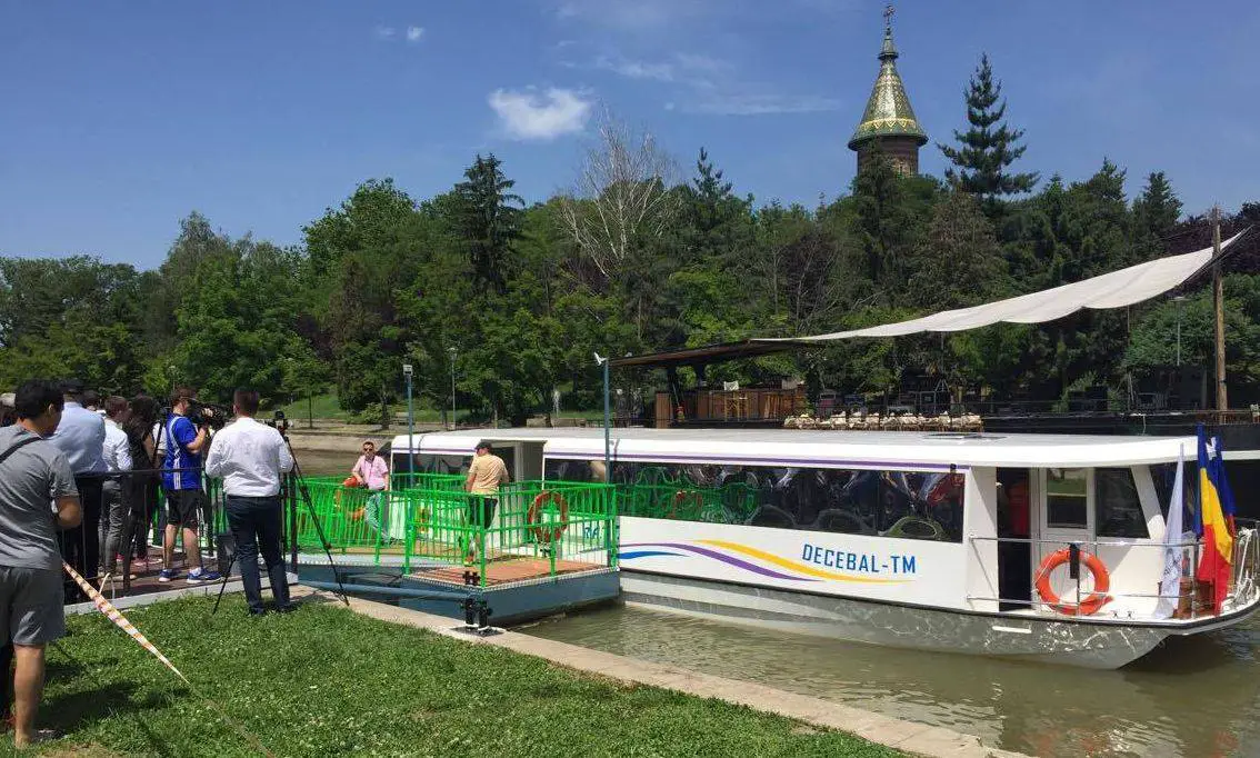 Timisoara da startul calatoriilor pe apa, in Romania. Orasul de pe Bega are transport alternativ nepoluant