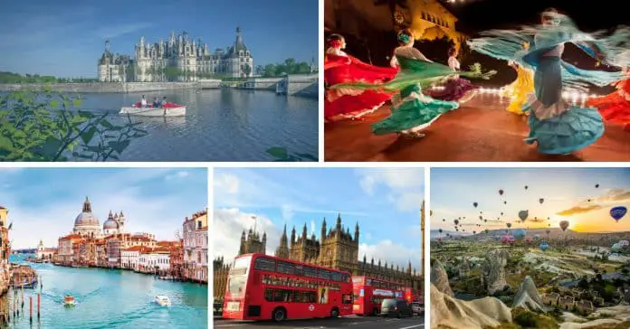 Top 5 cele mai vizitate tari din Europa. Unde ne oprim in vizita?