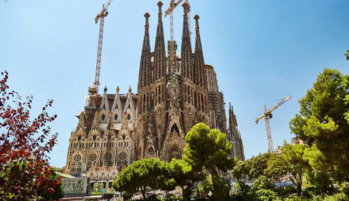 Emblema turistica a Barcelonei - Sagrada Familiasagrada familia